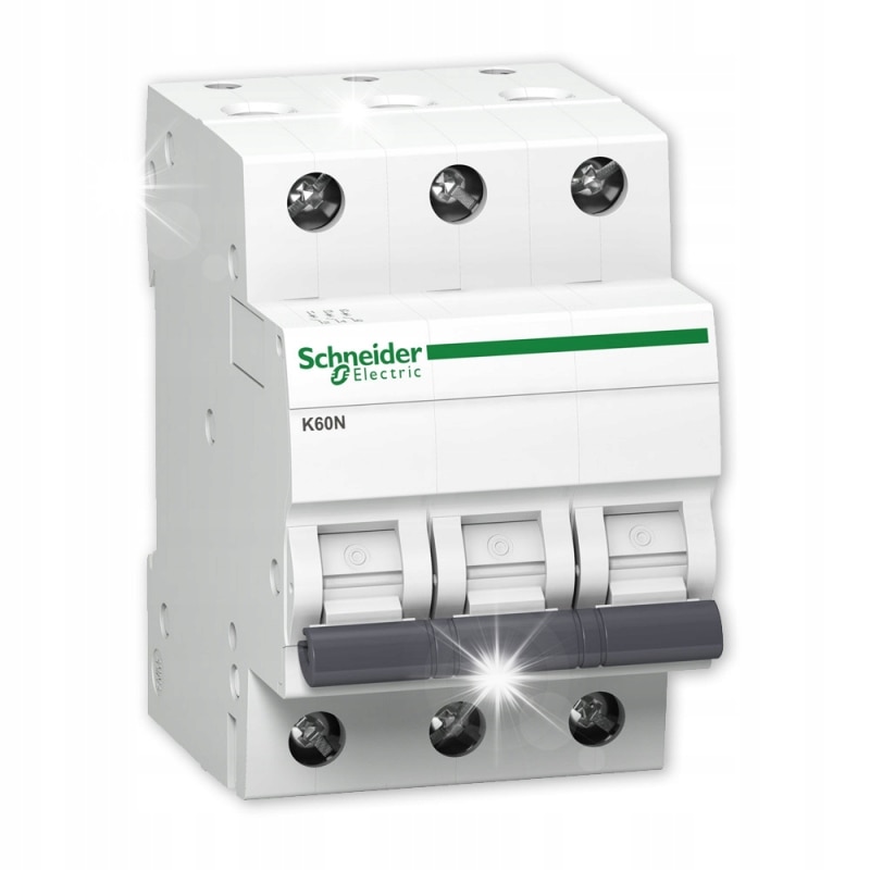 K60n Siguranta electrica Schneider Acti9 K60N 3P C 63A 400V, 3 module ...