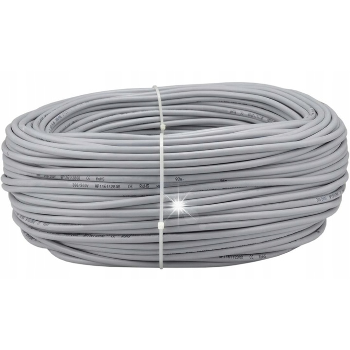 Cabluri electrice BITNER, cablu sterownic LIYCY 10x0,5, 100m, gri