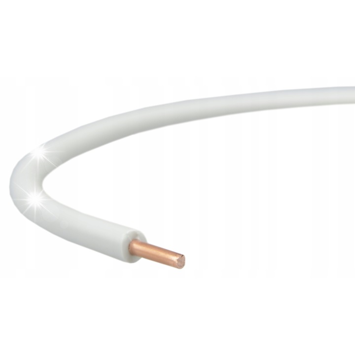 Cabluri electrice DY 2,5mm2, ELEKTROKABEL, 100m, alb
