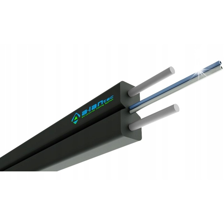 Cabluri de fibra optica Alantec FTTx SM 2J 9/125 LSOH, rezistent la UV, 1000m