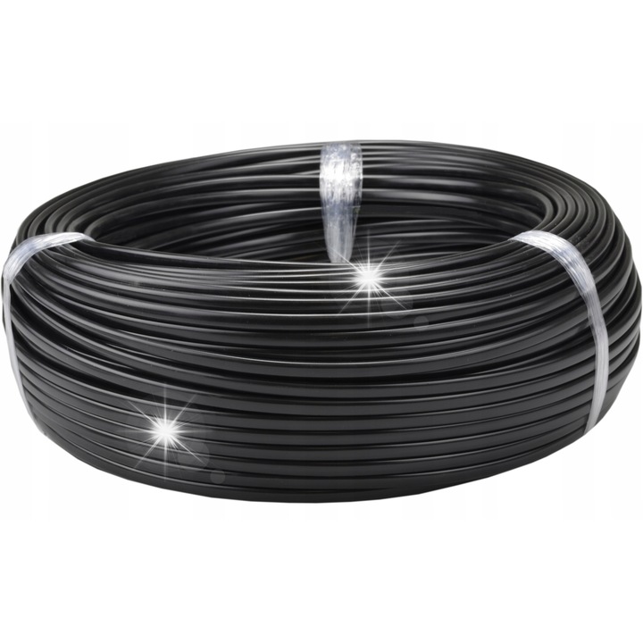 Cabluri electrice OMYp 2x1mm2, ELEKTROKABEL, flexibil, negru, 100m
