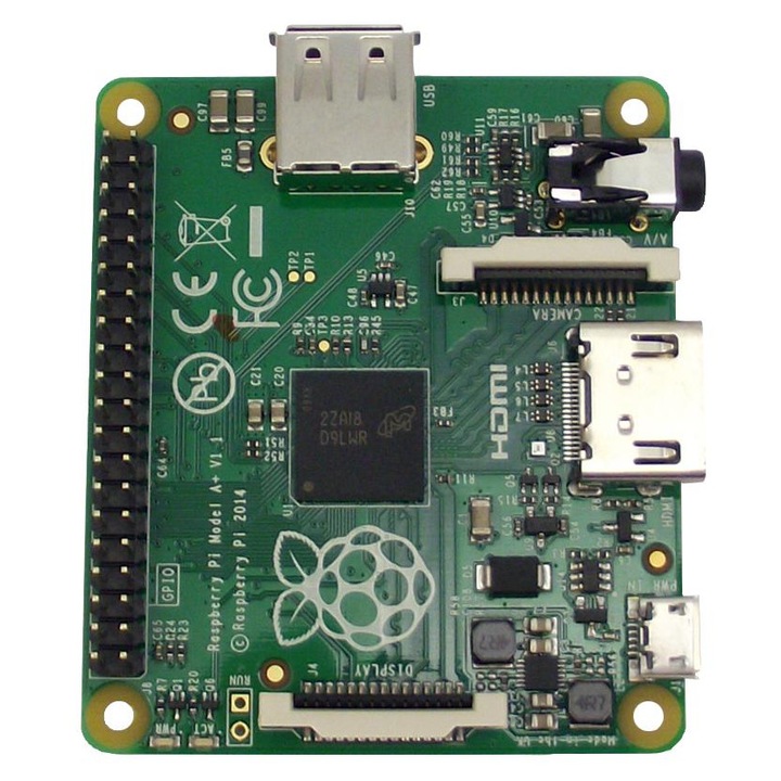 Placa de baza Raspberry Pi Model A+ 512mb RAM