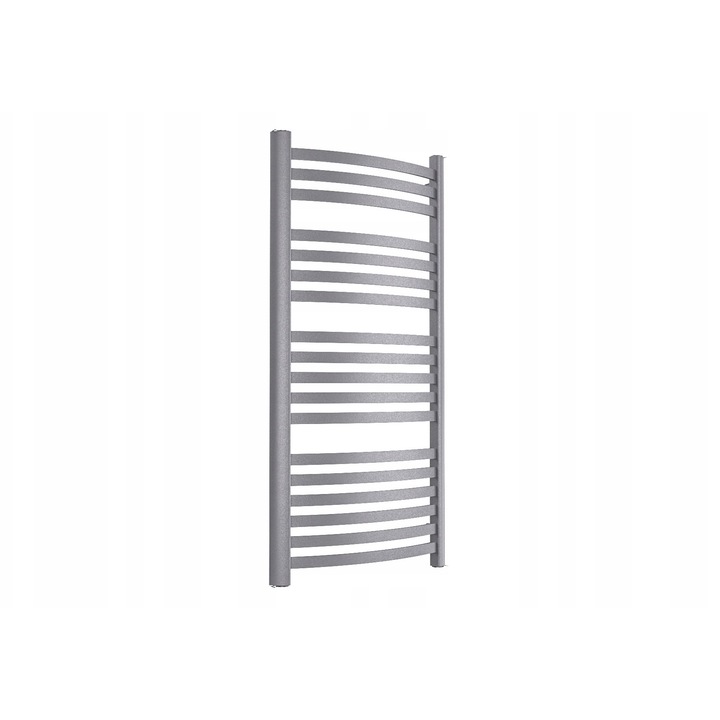 Calorifer decorativ pentru baie Warmtec ARCO, 47x95cm, antracit, posibilitate de uscare a rufelor, 382W
