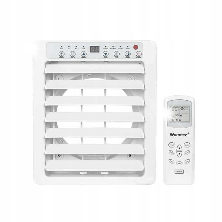 Warmtec ControlBox+ vezérlőpanel Morso+ KP40W légkondicionálóhoz, 20,5x24x5,9cm, 1,6m kábel