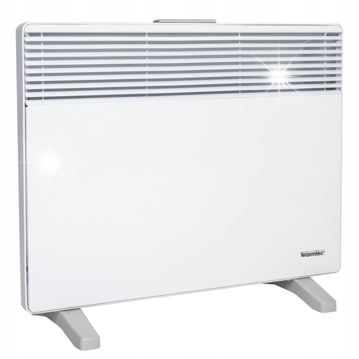 Convector electric WARMTEC EWX-1000W, 1000W, termostat bimetalic, 49x45x8cm, alb