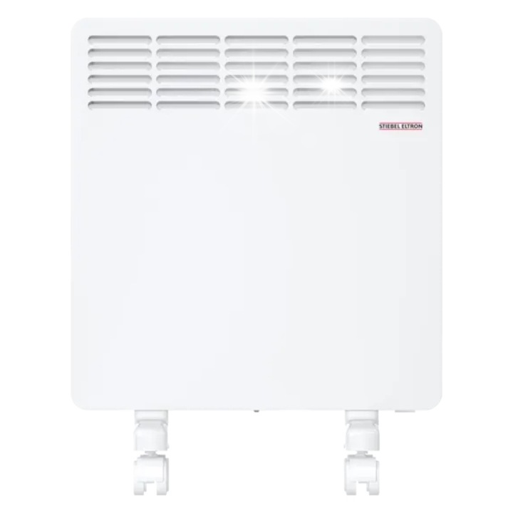 Convector electric Stiebel Eltron CWM 2500 M-F, 2500W, alb, 54,6x89,4x30,5cm, set complet