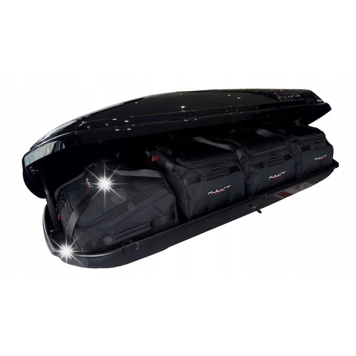 Set de 4 torbe KJUST pentru boks, 320L, poliamida, rezistente la intemperii, usoare