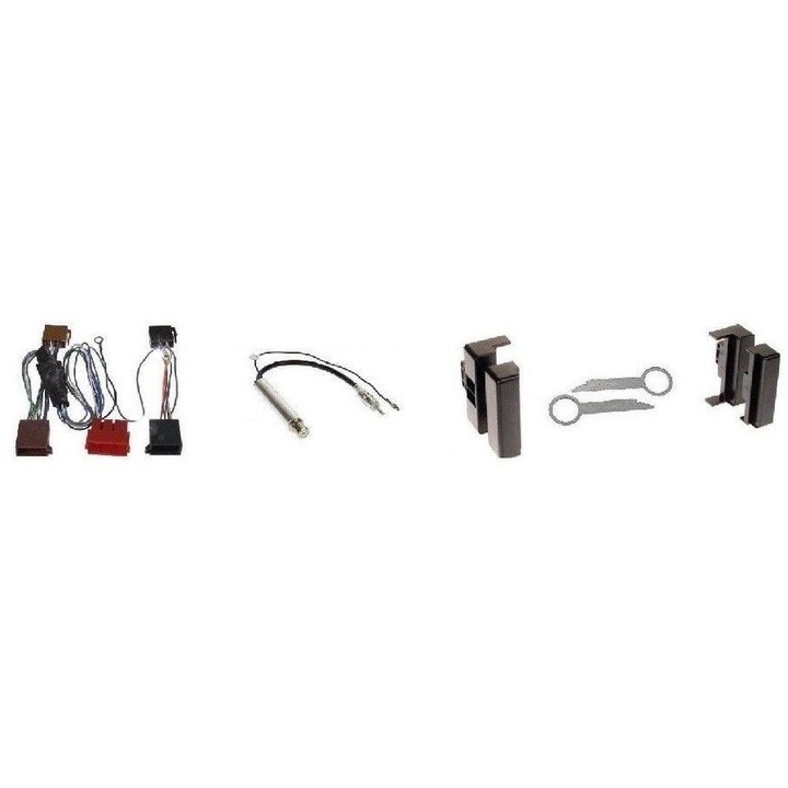Zestaw montaj radio auto, Akcesoria, 4 componente, pentru Audi A4 A6 A8