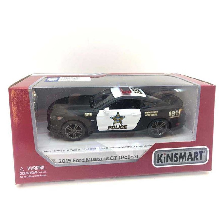 Macheta 2015 Ford Mustang GT (rendőrségi) 1/36