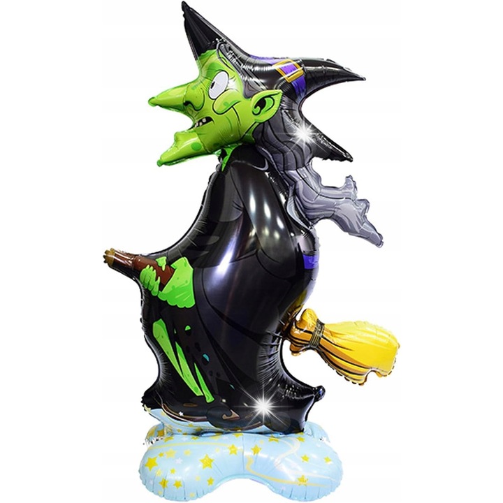 Óriás Halloween Léggömb 128cm, Tematikus Dekoráció, Többszínű