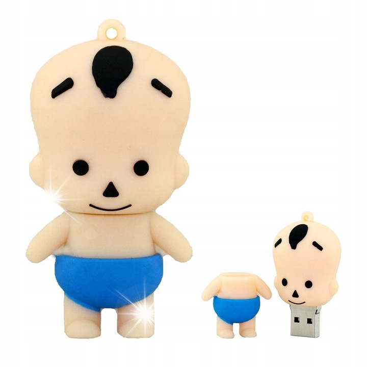 Pendrive USB DIAWAY 64GB, többszínű, kompakt, kulcstartóval