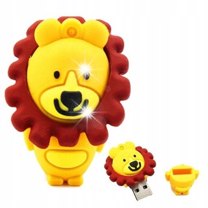Pendrive USB DIAWAY 64GB, többszínű, kulcstartóval