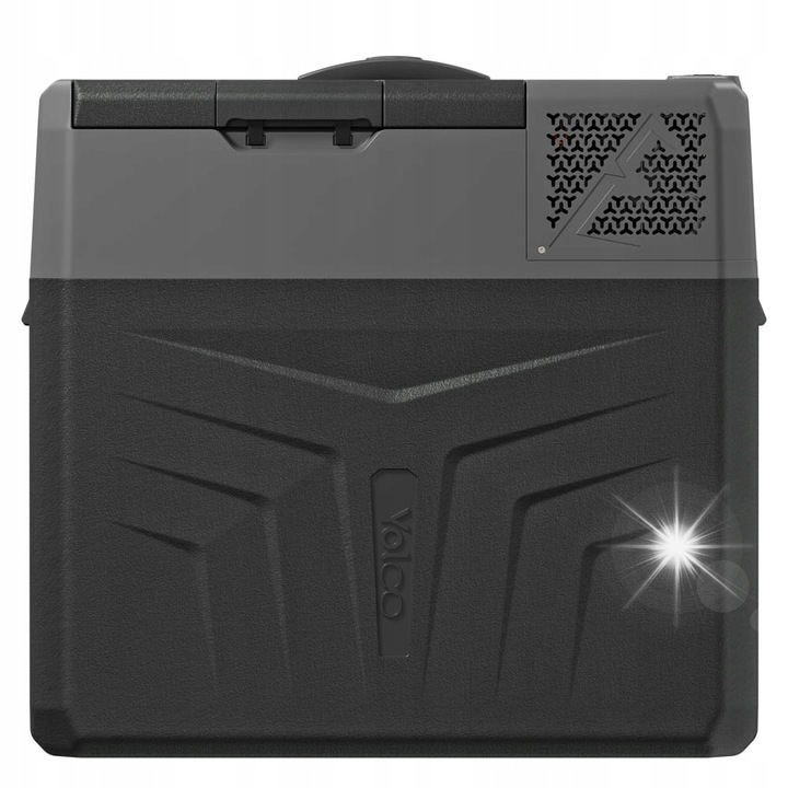 Yolco BCX50 Carbon autós hűtőszekrény 47L, Bluetooth, 12V/240V, 606x549x388mm
