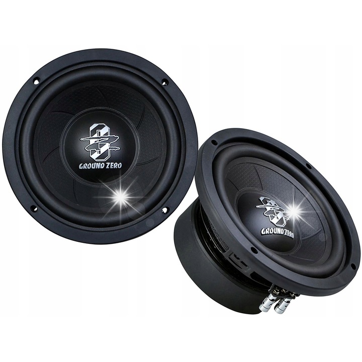 Субуфер Ground Zero GZIW 165, 16,5см, 100W RMS, 1x4 Ohm, черен