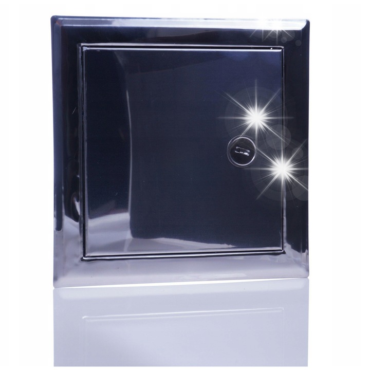 Usa soba Vogler inox 25x25x2.5cm zincata