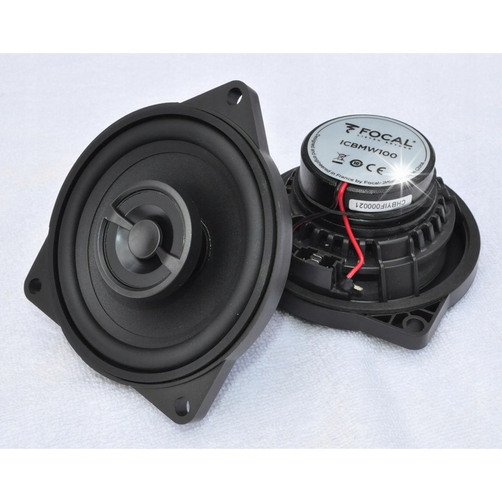 Комплект високоговорители Focal Inside IC BMW 100 за BMW Серия E, F, G, Polyglass, 80W, 4 Ohm