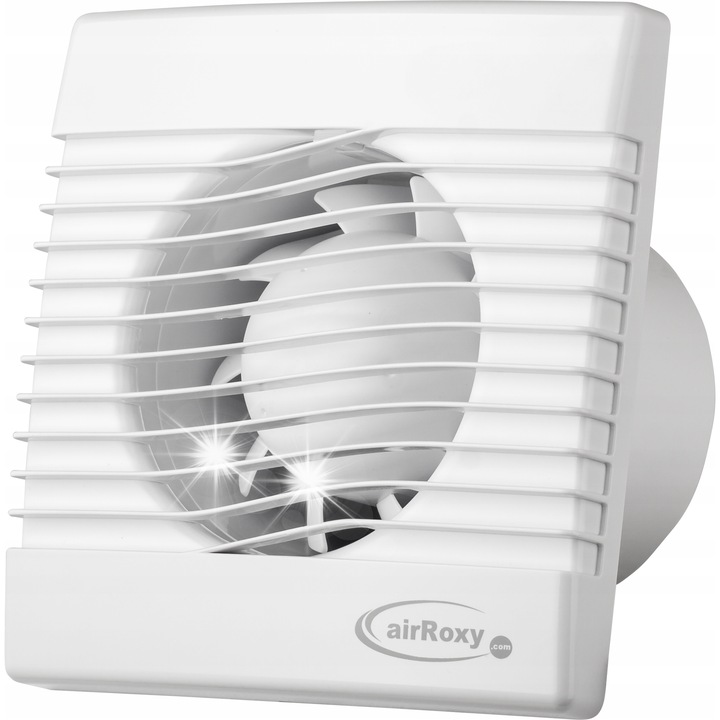 AirRoxy pRim 100 S fürdőszobai ventilátor, 104m3/h, 15W, fehér