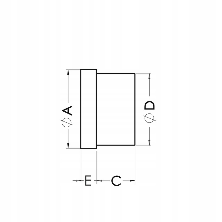 Ventilator canal fi150 ELPlast, 22W, alb, 200m3/h