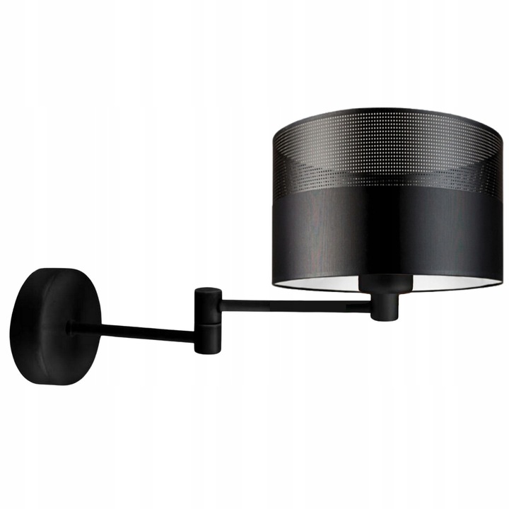 Аплик Volta Light Factory, черен, 10см, LED E27, регулируем