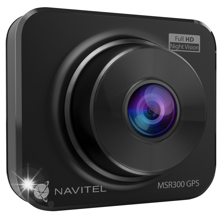 Autós kamera DVR Navitel MSR300, Full HD 1080, 140°, fekete, 2"