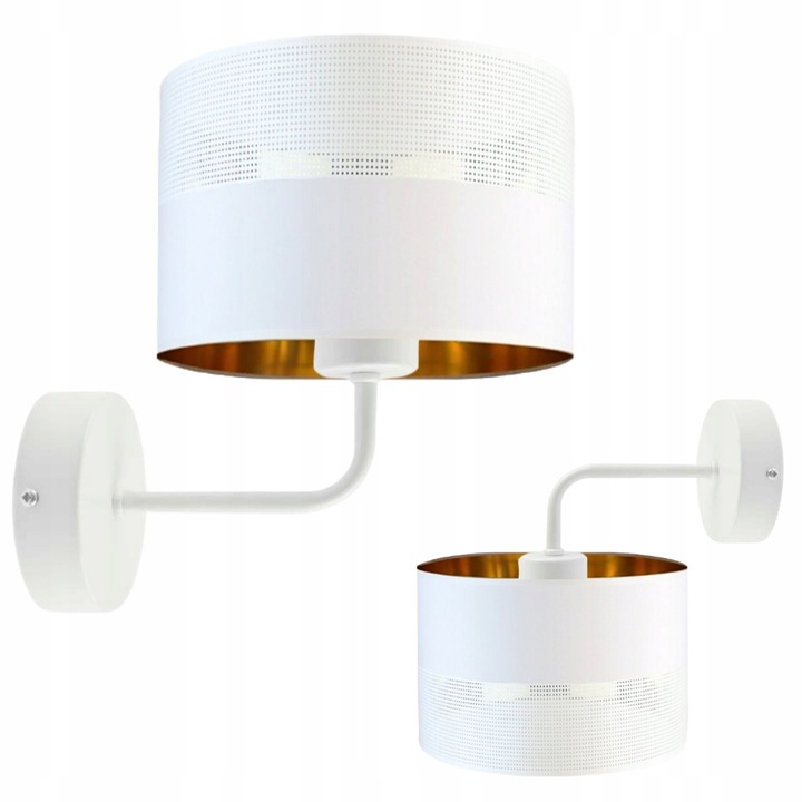 Аплик Volta Light Factory, бял, 17x10см, LED E27, модерен