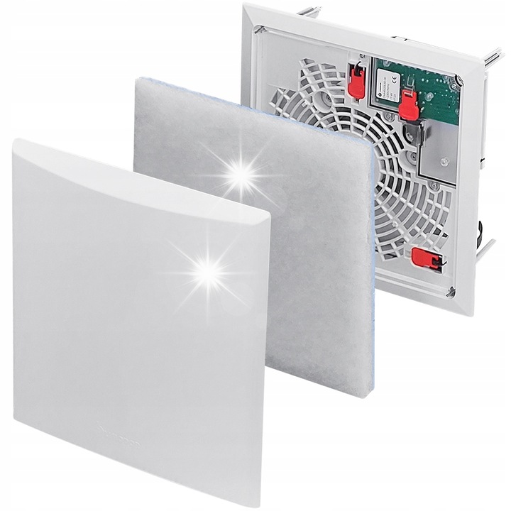 Limodor LF/M 60/30 ventilátorbetét, 2 fokozatú, 60/30 m3/h, 11W, fehér