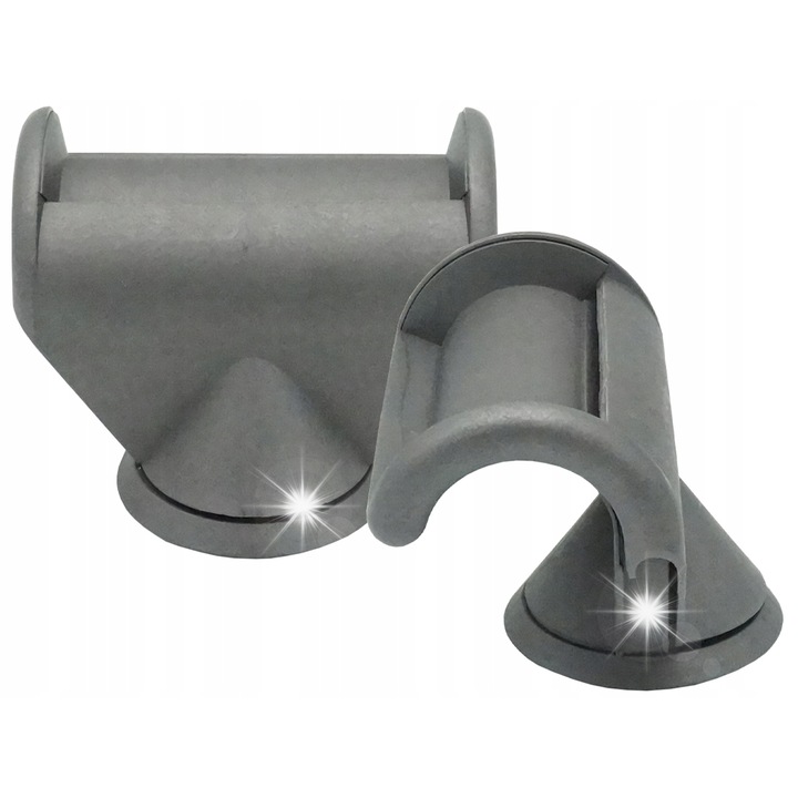 Cap de uscare Minx Flyaway Grey pentru par cret, compatibil cu uscatoarele Dyson Supersonic, culoare gri.