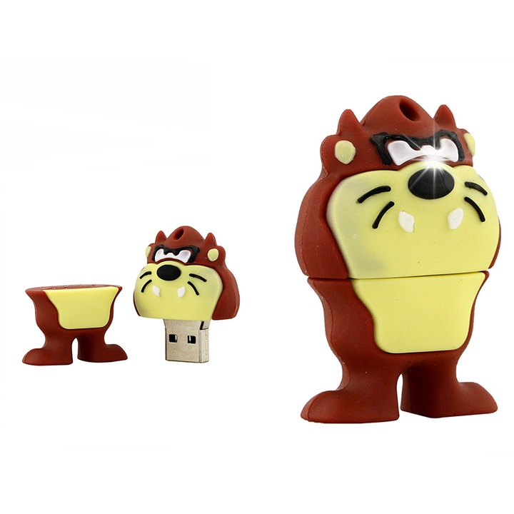 Pendrive USB Diabel 64GB, nagy kapacitás, kompakt design, többszínű