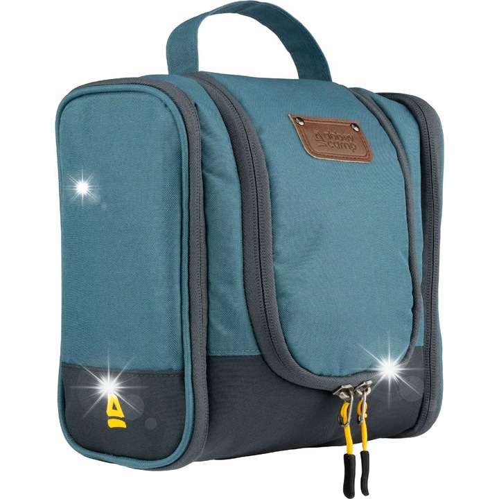 Cosmetice portabila Smart Travel Abbey, 3.5L, waterproof, albastru, 20x10x18cm