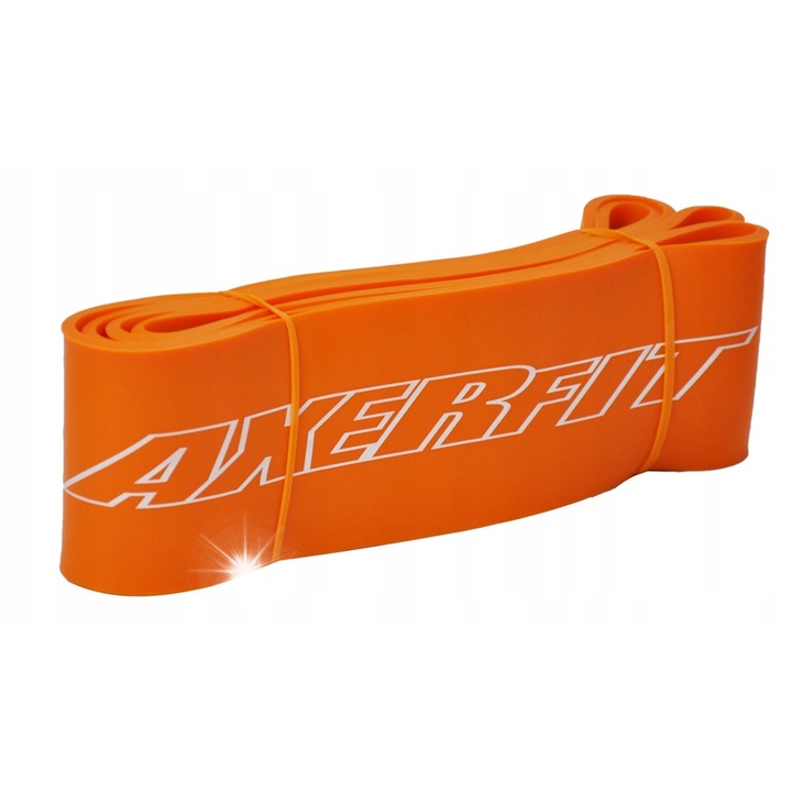 Guma oporowa AXER, 45-55kg, 2080x83x4,5mm, portocalie, uni