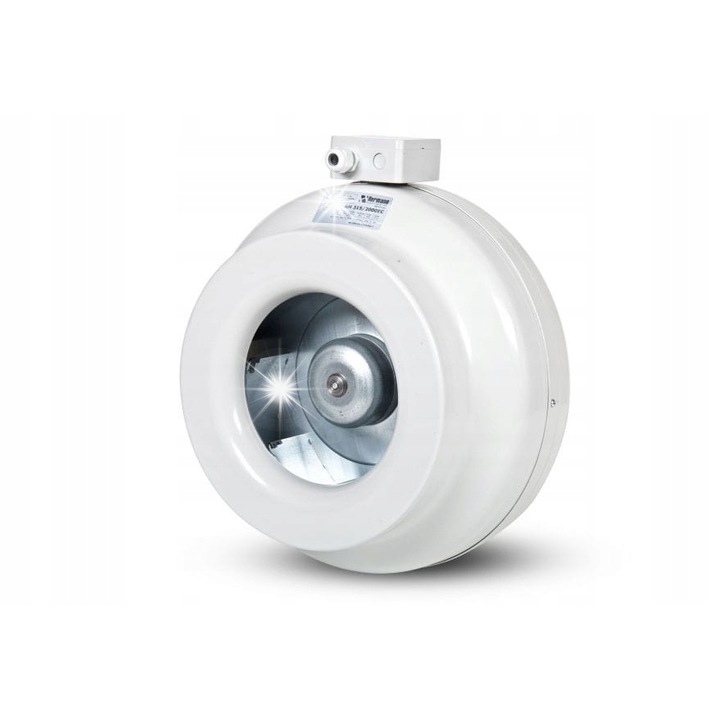Harmann RM 200/950EC csatornás ventilátor, 970m3/h, szürke, 200mm