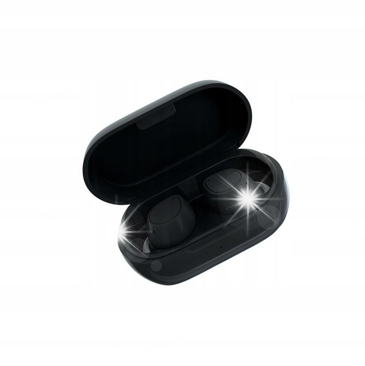 Maxlife TWS vezeték nélküli fülhallgató, Bluetooth, fekete, Xiaomi Note 14 Pro Plus 5G (Global) készülékhez