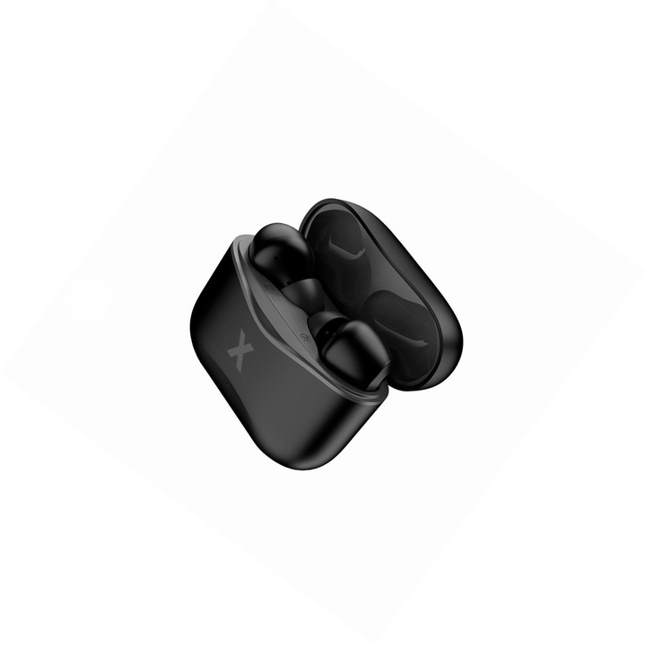 Maxlife TWS vezeték nélküli fülhallgató, bluetooth, fekete, Xiaomi POCO X3 NFC-hez