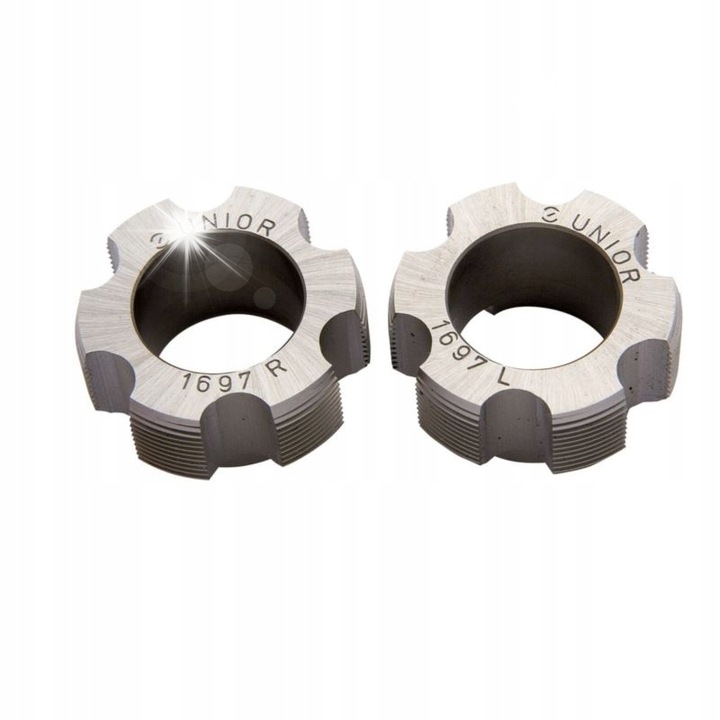 Комплект метчици BSA 1.3/8 x 24 tpi, Unior, 2 броя, 18мм