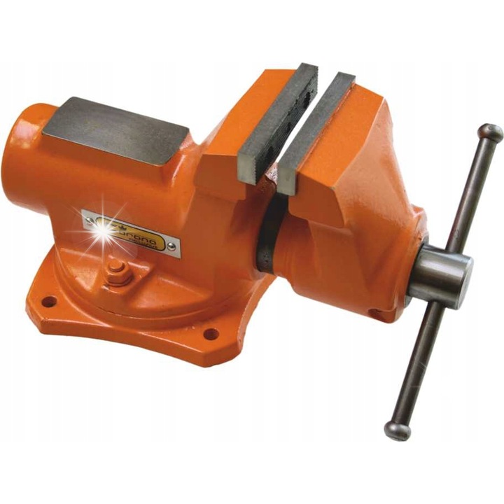 RICHMANN professzionális satu 125mm-es, üllővel, edzett acél, 20kg