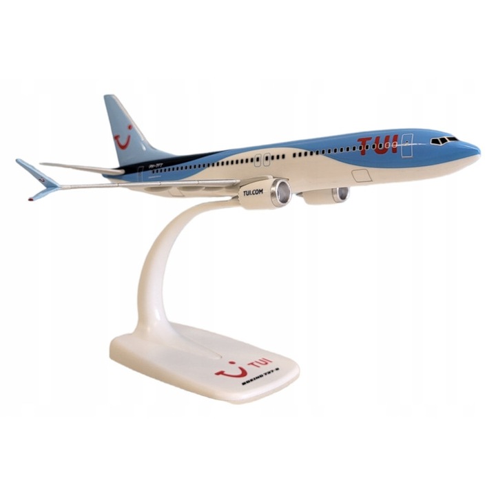 Aeromacheta BOEING 737-MAX8, PPC, 1:200, 20x18cm, model de asamblare fara clei