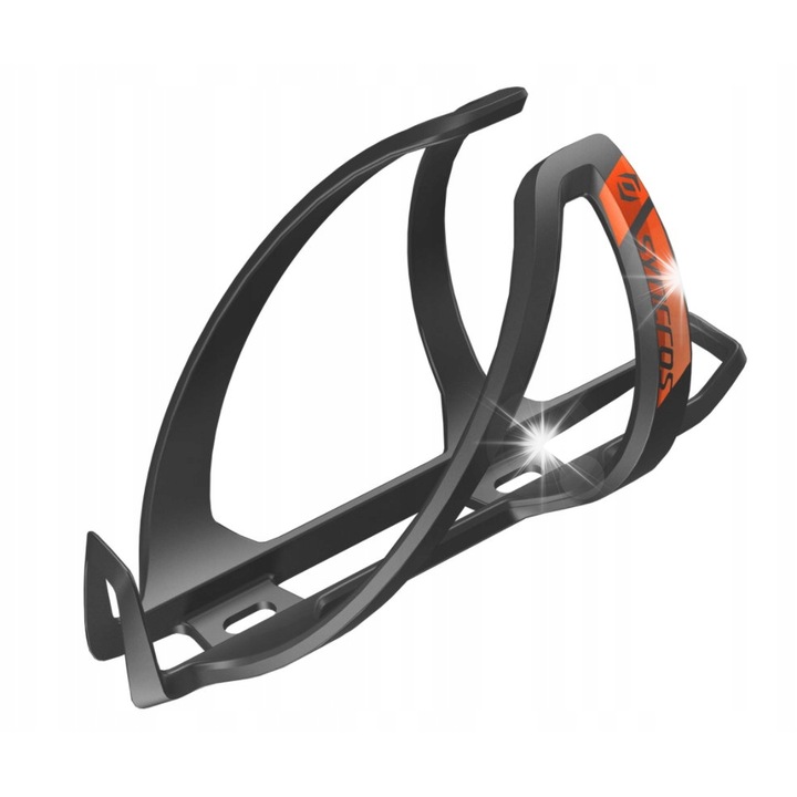 Suport bidon Syncros Coupe 2.0, negru/orange, 33g, unisex