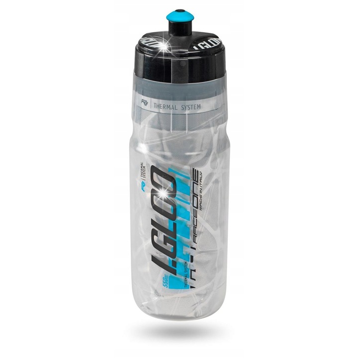 Termosz kulacs 550 ml RaceOne I.GLOO, többszínű, 550 ml űrtartalom, műanyag