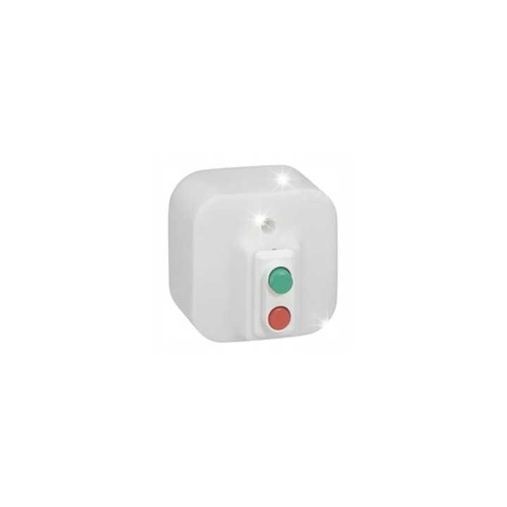 Стенен контакт Legrand, 1 контакт, със заземяване, бял