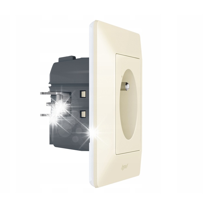 Контакт Control Legrand NETATMO, свързан, кремав, комплект