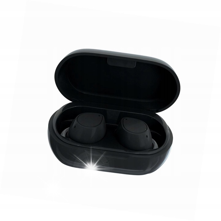 Maxlife TWS vezeték nélküli bluetooth fülhallgató, fekete, Xiaomi POCO X3 NFC-hez