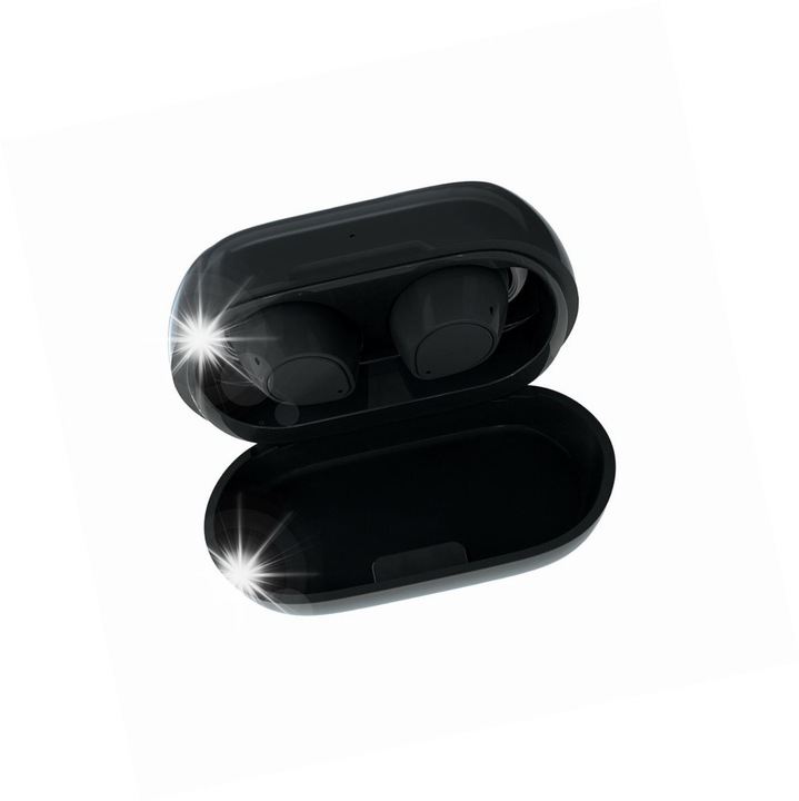 Maxlife TWS vezeték nélküli bluetooth fülhallgató, fekete, Xiaomi Mi 10T Pro 5G-hez