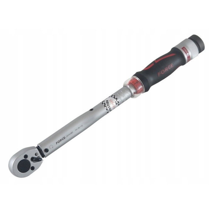 Nyomatékkulcs 3/8" 10-80Nm Force, hossz 383mm, súly 0,95kg