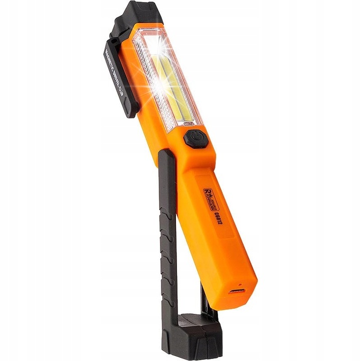 Преносим фенер Richmann, COB LED 1,5W, 145 lm, Li акумулатор 3,7V, 180x80mm