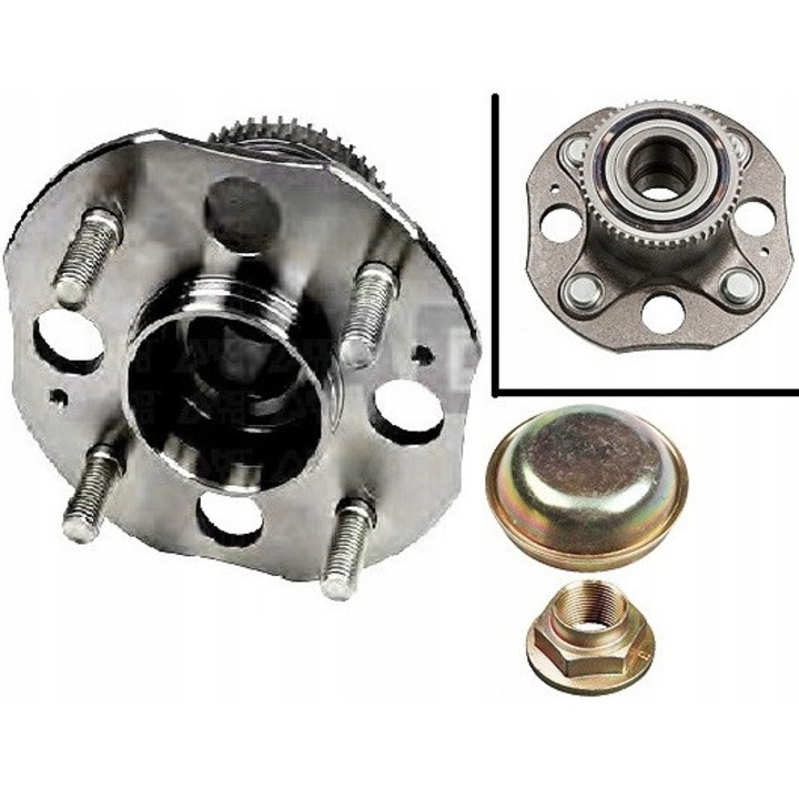 Schaeffler FAG kerékcsapágy készlet, 151,7x30x83,3mm, Honda Accord VI 1.6 LS (CG7) 98-02 modellekhez