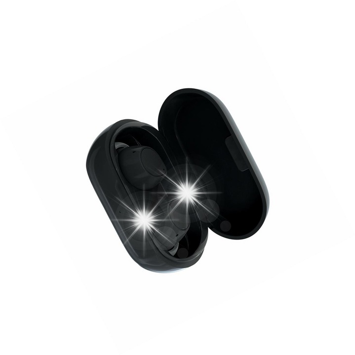 Maxlife TWS vezeték nélküli bluetooth fülhallgató, fekete, szett