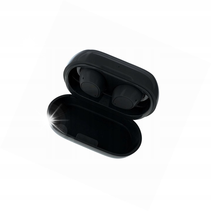 Maxlife TWS vezeték nélküli fülhallgató, bluetooth, fekete, Xiaomi Redmi Note 9-hez