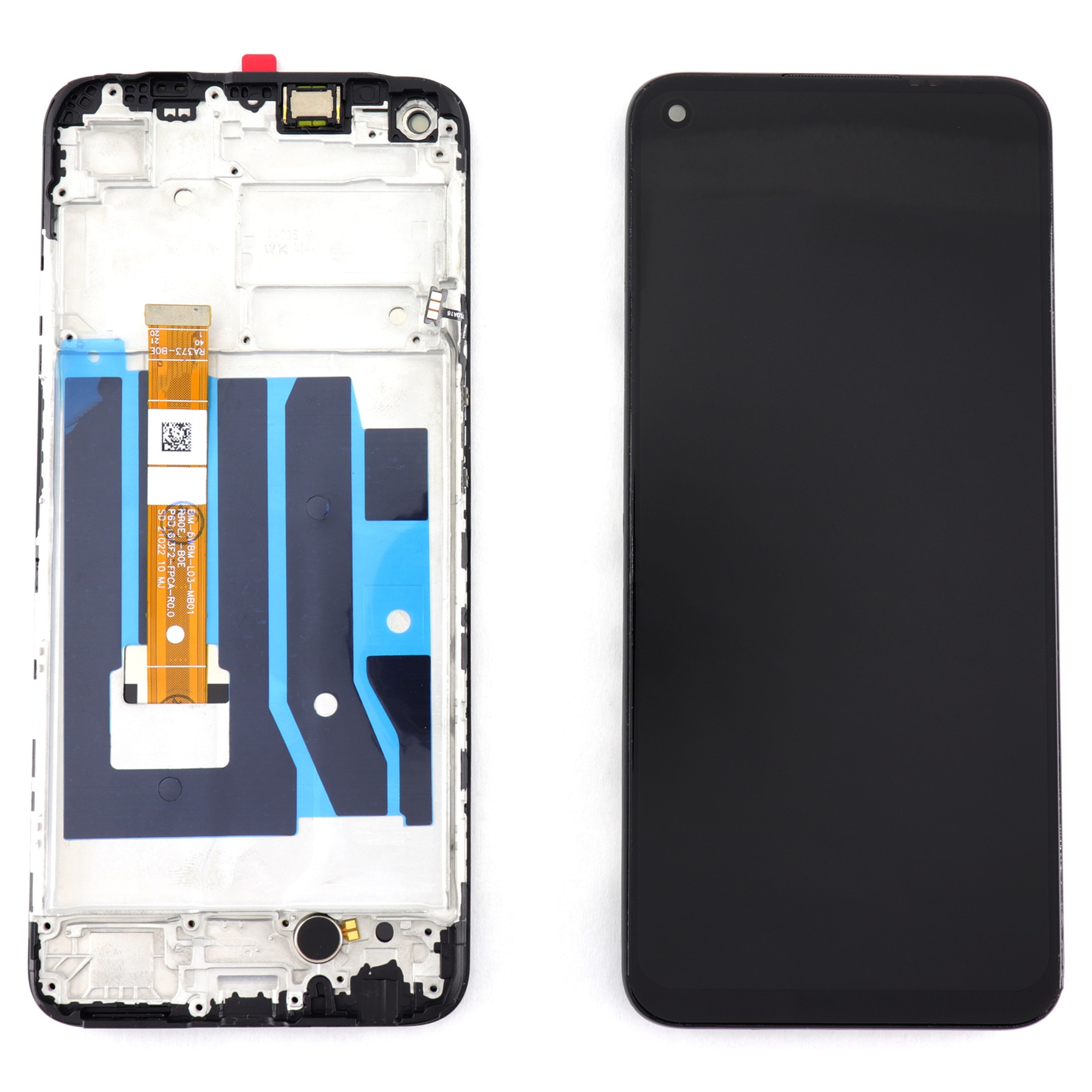 screenページ④ Modul Display LCD 6.51 inch cu Rama compatibil cu Oppo A54 4G