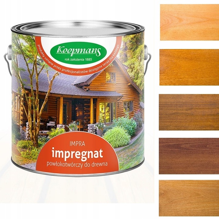 Impregnat pentru lemn, IMPRA, 2,5 l, transparent, rezistent la intemperii