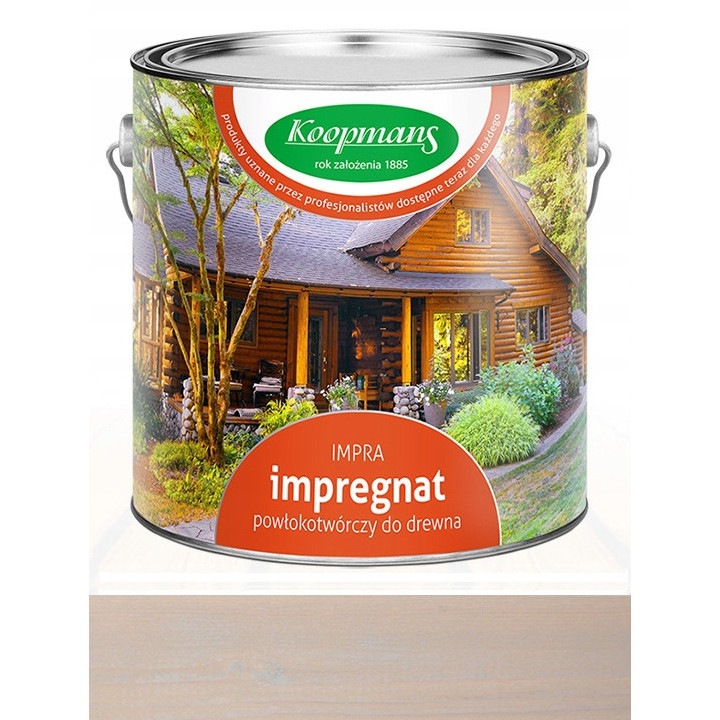 Koopmans 2,5L favédő impregnáló, 020, 6 év védelem, könnyű felvitel